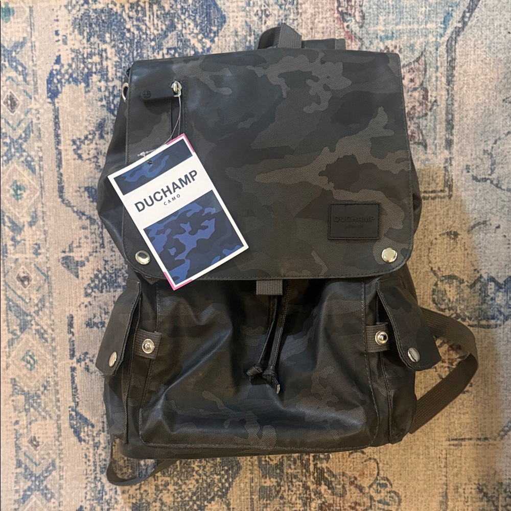 Duchamp Black Camo Backpack